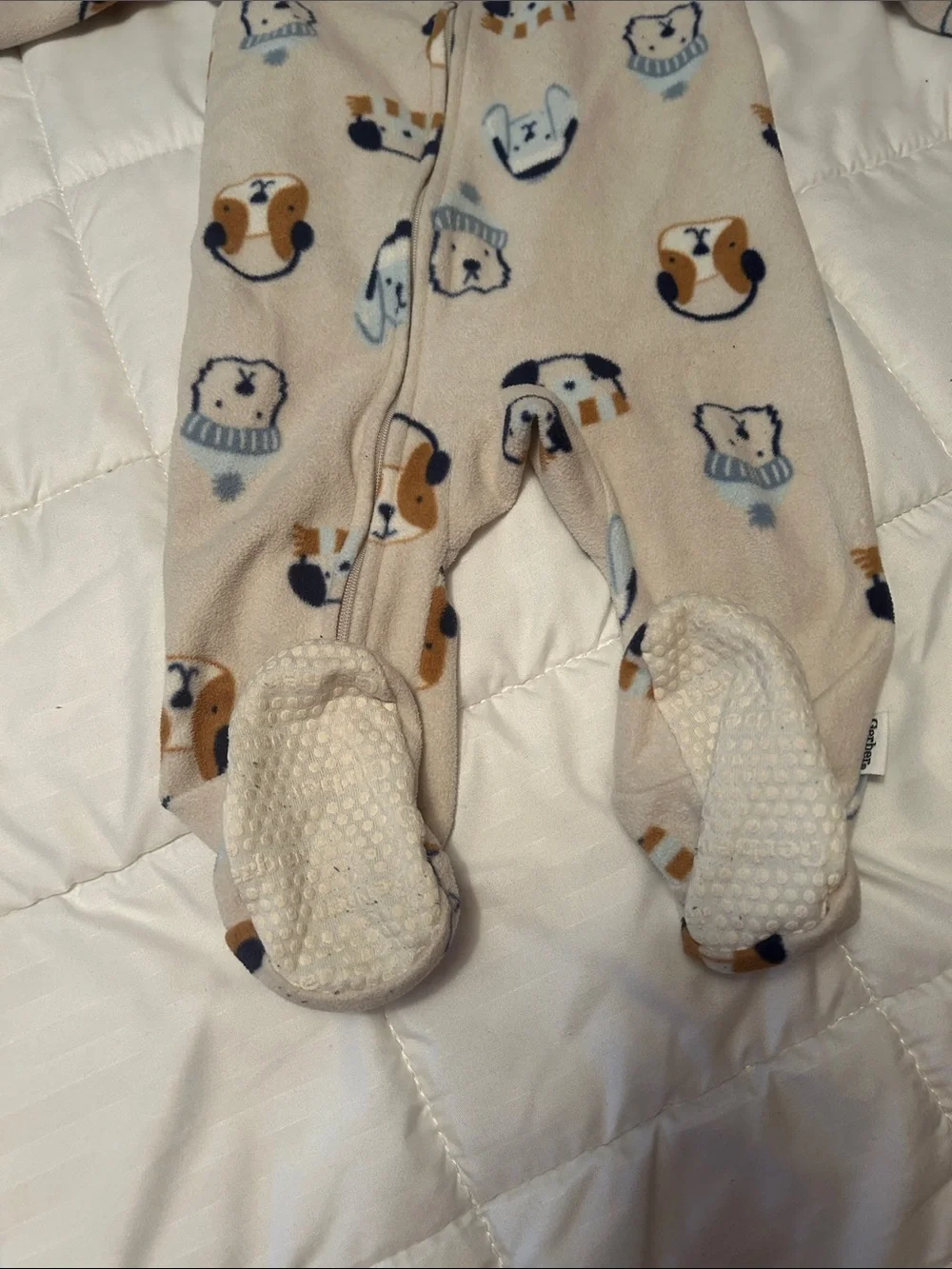 Gerber fleece footed